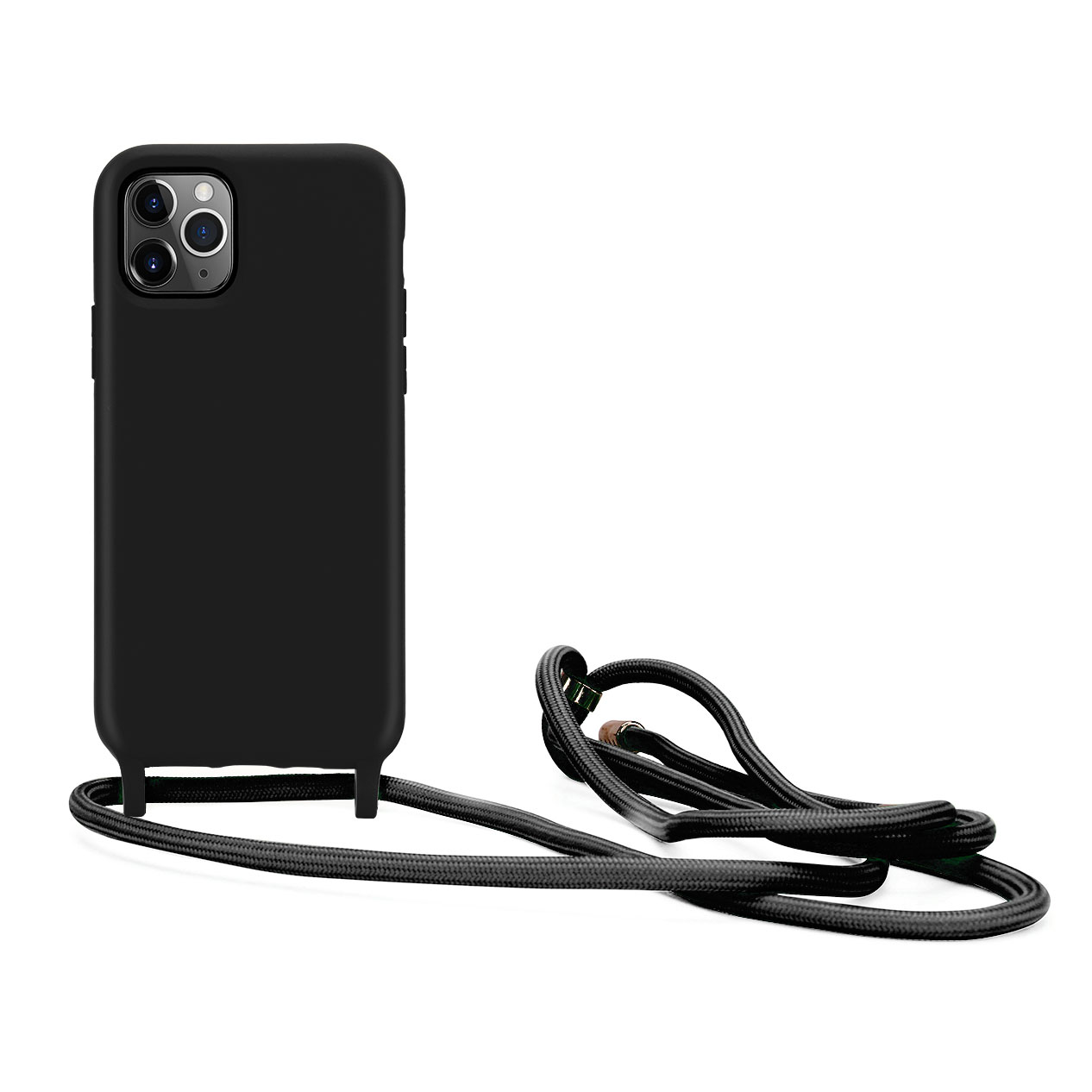Crossbody Lanyard Neck Strap Adjustable Necklace Pro Silicone Case BAG for iPhone 12 Pro Max